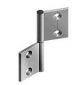 20 x 20 Internal Hinge - With Fittings